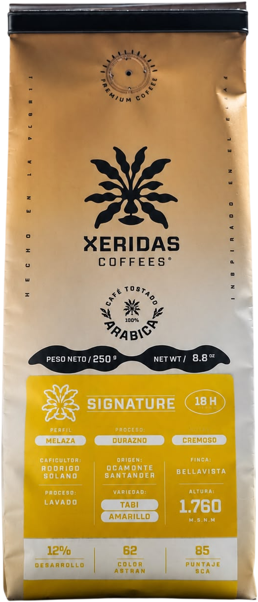 Bolsa de café Xeridas Tabi Amarillo, 250 g